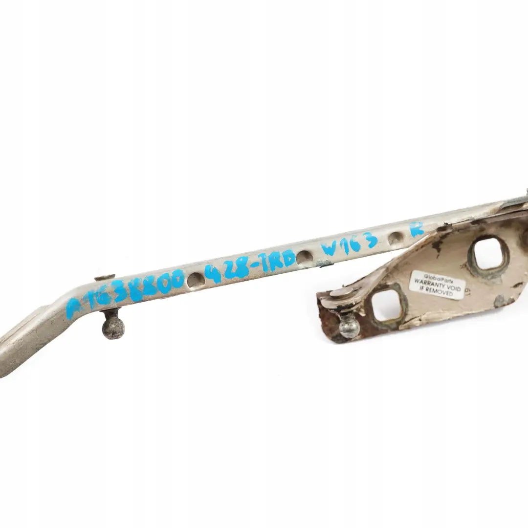 Mercedes-Benz Clase M W163 Bisagra Derecha Capo Capo Delantero Travertino Beige para con número de pieza A1638800428 Mercedes-Benz Clase M W163 Bisagra Derecha Capo Capo Delantero Travertino Beige - SKU A1638800428-TRB - Número de pieza A1638800428