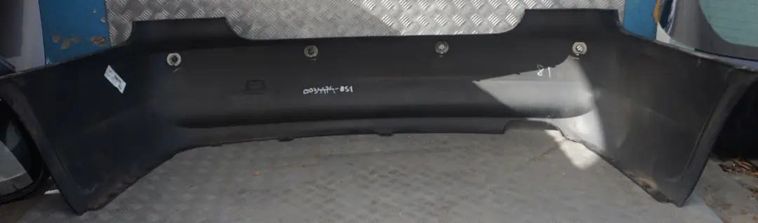 BMW 3 SERIES 1 E92 E93 Rear Bumper Panel PDC Black Sapphire Metallic - 475 - SKU 0034474-BS1 - Part number 34474