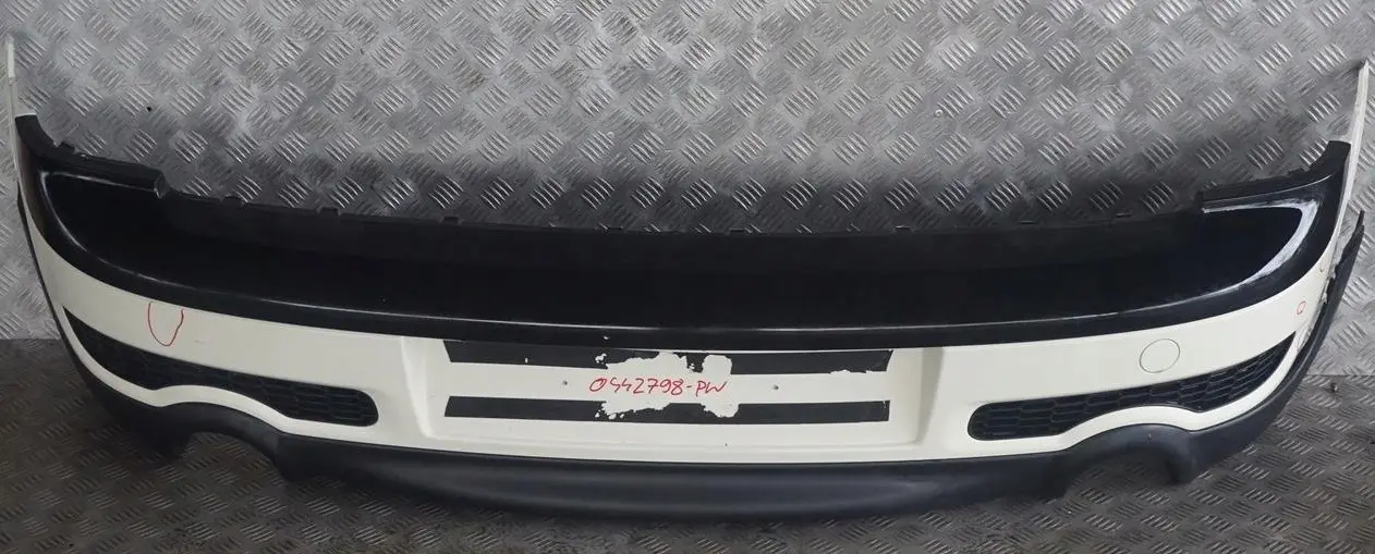Mini Clubman R55 Cooper S Rear Bumper Trim Panel Pepper White - 850