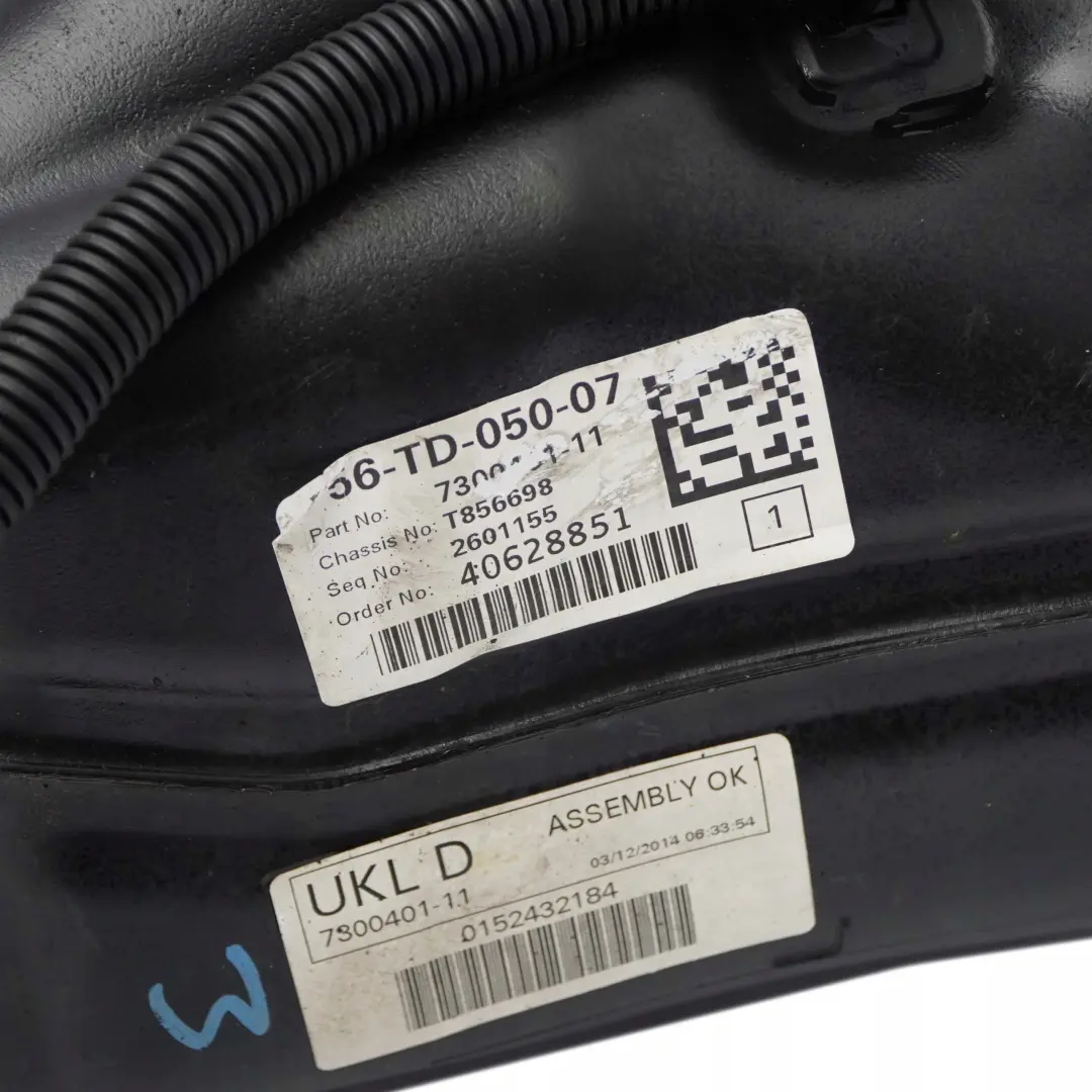 B37 B47 Diesel Plastic Fuel Tank to BMW Mini Cooper F55 F56 F57 with Part number 7440792 BMW Mini Cooper F55 F56 F57 B37 B47 Diesel Plastic Fuel Tank - SKU 7440792 - Part number 7440792