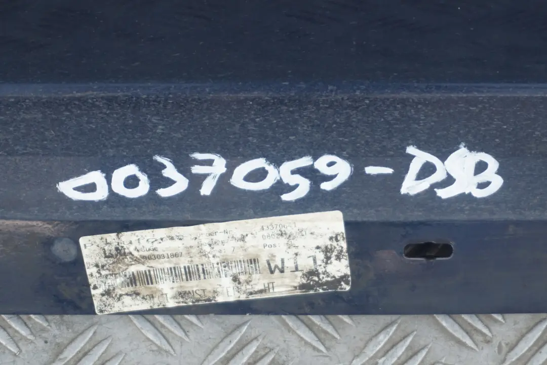 BMW E90 E91 LCI Listello Portiera Apertura Gonna SX Blu Acque Profonde A76 - SKU 0037059-DSB - Numero di parte 0037059