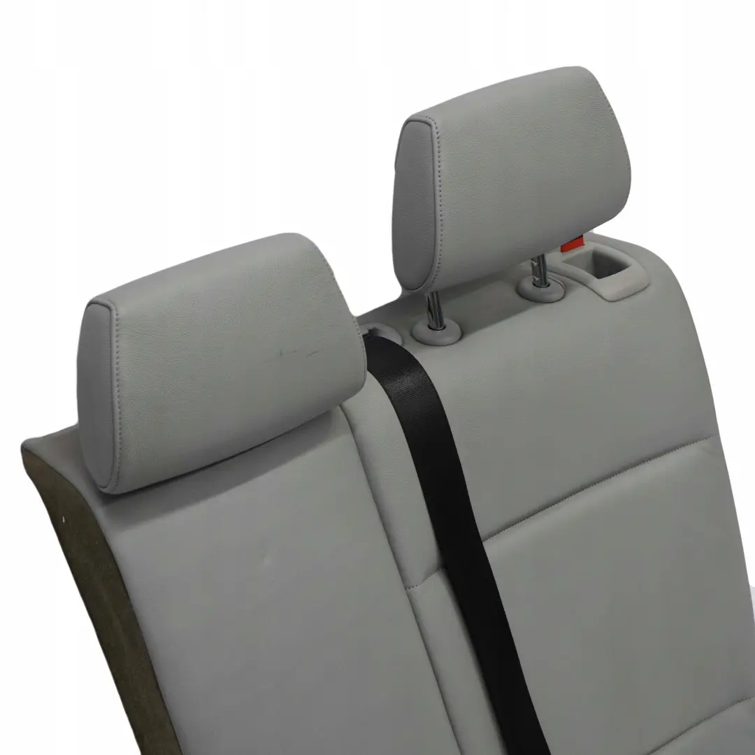 BMW 1 E87 2 Rear Seat Cover Leather Backrest Left N/S Alaskagrau Grey - SKU 7142015-2 - Part number 7142015