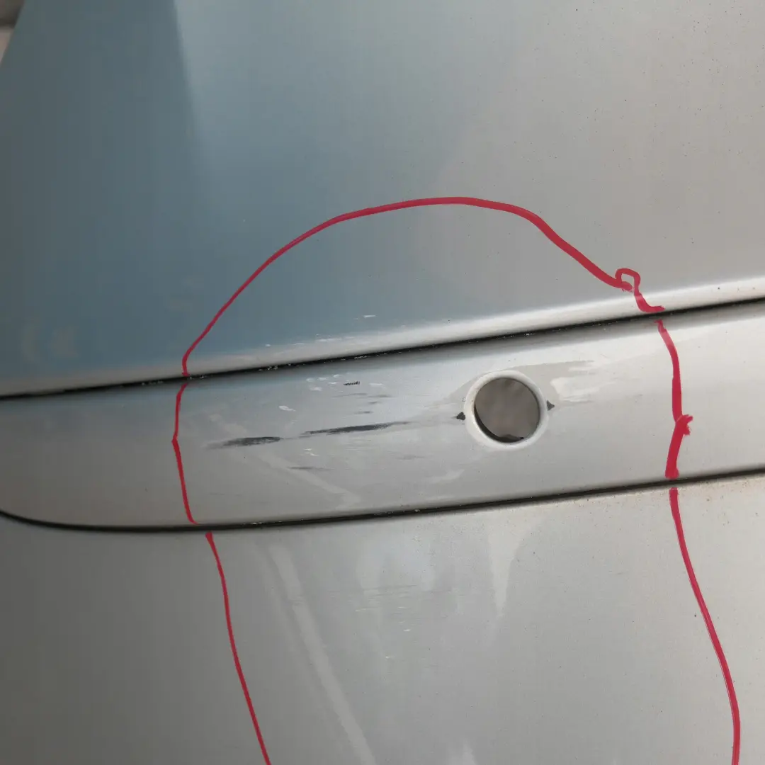 BMW 1 SERIES 7 E87 Rear Bumper Trim Panel PDC Titansilber Silver Metallic 354 - SKU 0032630-TS7 - Part number 32630