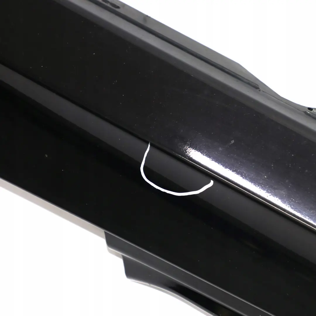 BMW E81 E82 E88 Bas de Porte Couverture Seuil Gauche de Coloris Noir - SKU 0036143-SCH - Numéro de pièce 0036143