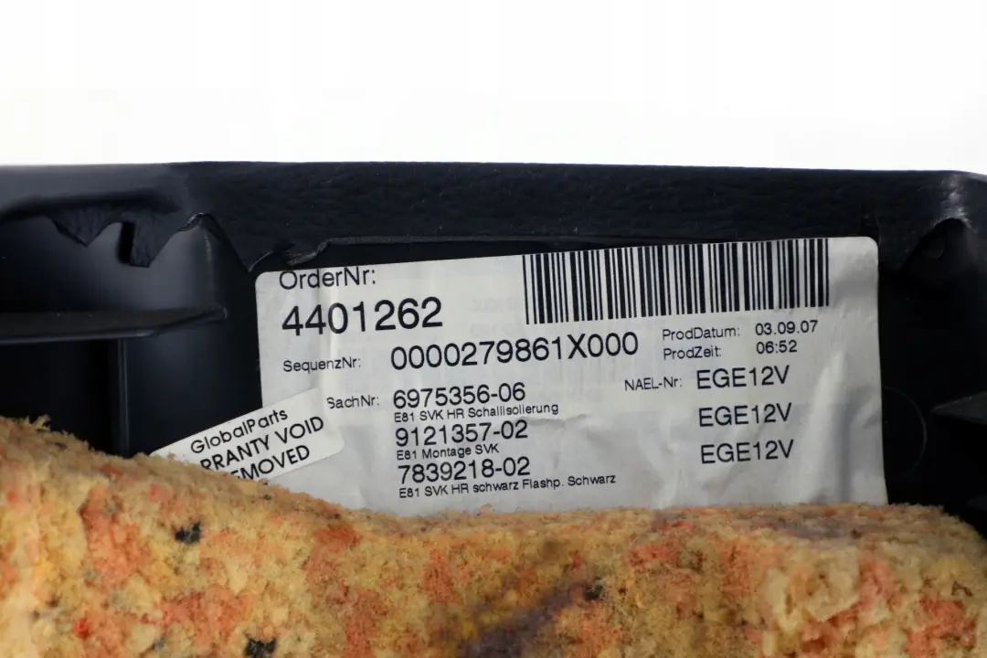 Tapicerka boczek drzwi prawy tył do BMW E81 o numerze 7839218 BMW E81 Tapicerka boczek drzwi prawy tył - SKU 7839218-2 - Numer Części 7839218