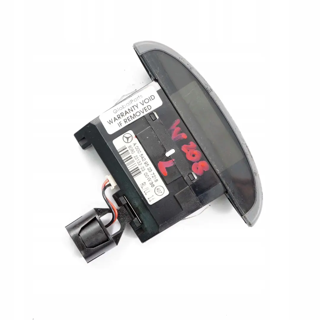 Mercedes-Benz CLK W202 W208 Parkhilfe Parktronic Schermo SX per con numero di parte A0005429523 Mercedes-Benz CLK W202 W208 Parkhilfe Parktronic Schermo SX - SKU A0005429523 - Numero di parte A0005429523