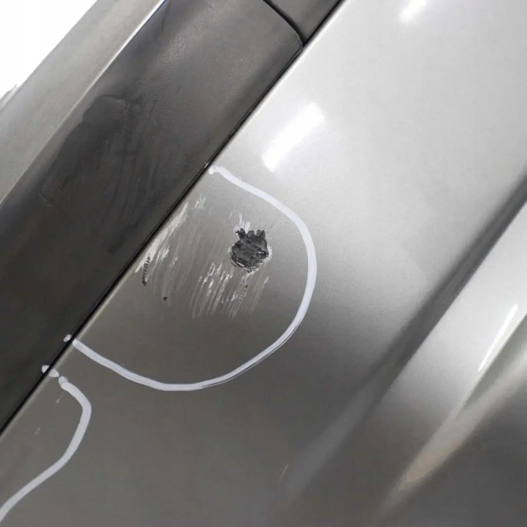 Bumper Trim Panel Silbergrau Grey Metallic - A08 to BMW 3 E46 Saloon M Sport Rear with Part number 0002105 BMW 3 E46 Saloon M Sport Rear Bumper Trim Panel Silbergrau Grey Metallic - A08 - SKU 0002105-SBG - Part number 0002105