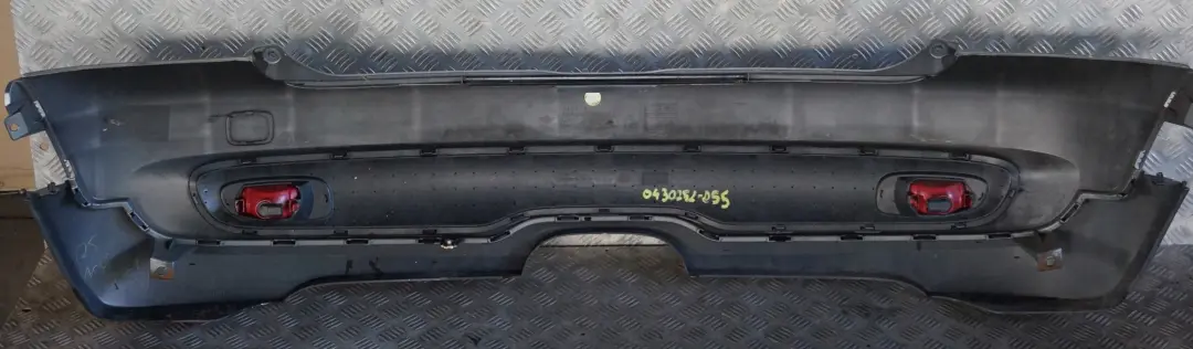 Complete Rear Bumper Trim Panel Dark Silver to BMW MINI Cooper S 5 R56 R57 with Part number 0430252 BMW MINI Cooper S 5 R56 R57 Complete Rear Bumper Trim Panel Dark Silver - SKU 0430252-DS5 - Part number 0430252