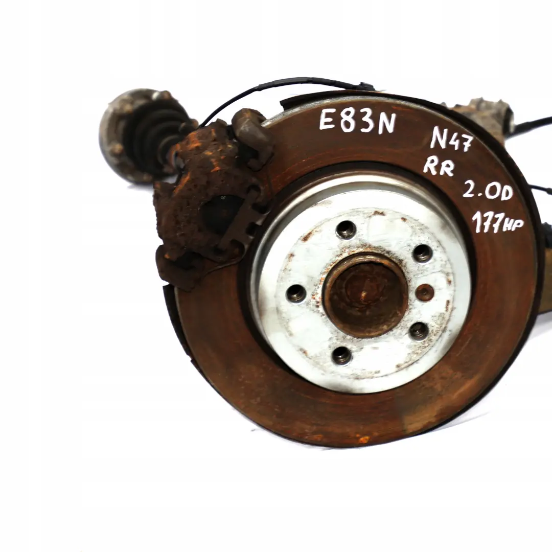 M47N2 Braccio Longitudinale Disco Freno Albero di Uscita Dx per BMW X3 E83 2.0d con numero di parte 3420502 BMW X3 E83 2.0d M47N2 Braccio Longitudinale Disco Freno Albero di Uscita Dx - SKU 3420502-4 - Numero di parte 3420502