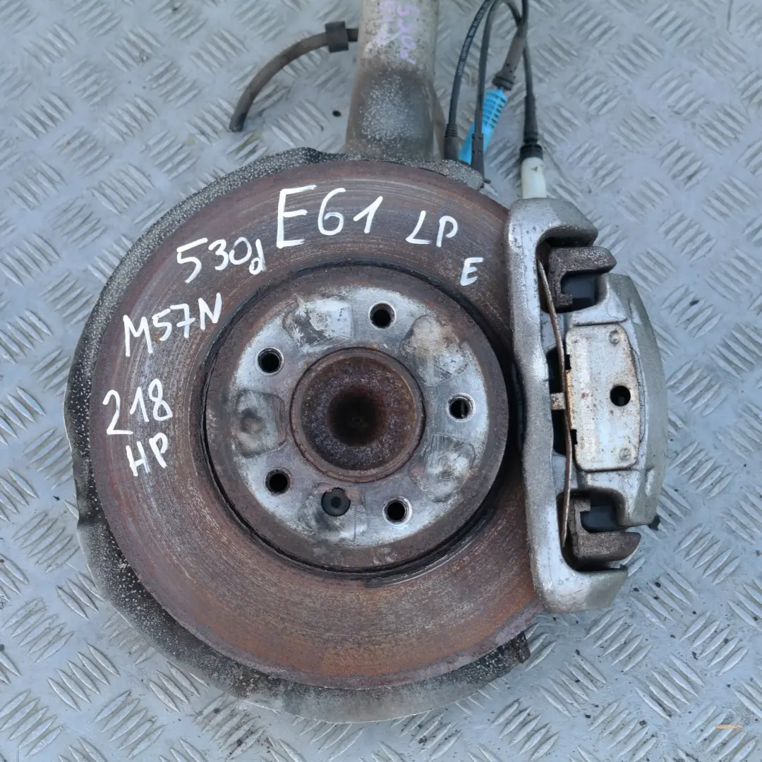 BMW 5 E61 530d M57N Stoßdämpfer Federbein Vorne Links Bremssattelgehäuse - SKU 6768797 - Teilenummer 31316768797
