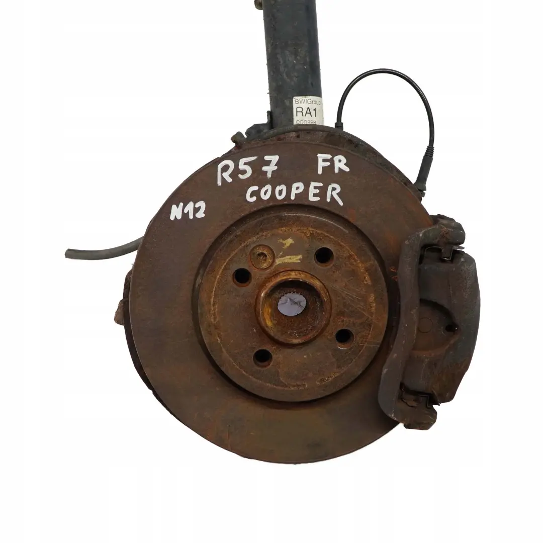 Mini R57 Cabrio N12 Delantero Derecho O / S Spring Strut Suspension Pierna Freno - SKU 6789552 - Número de pieza 6789552