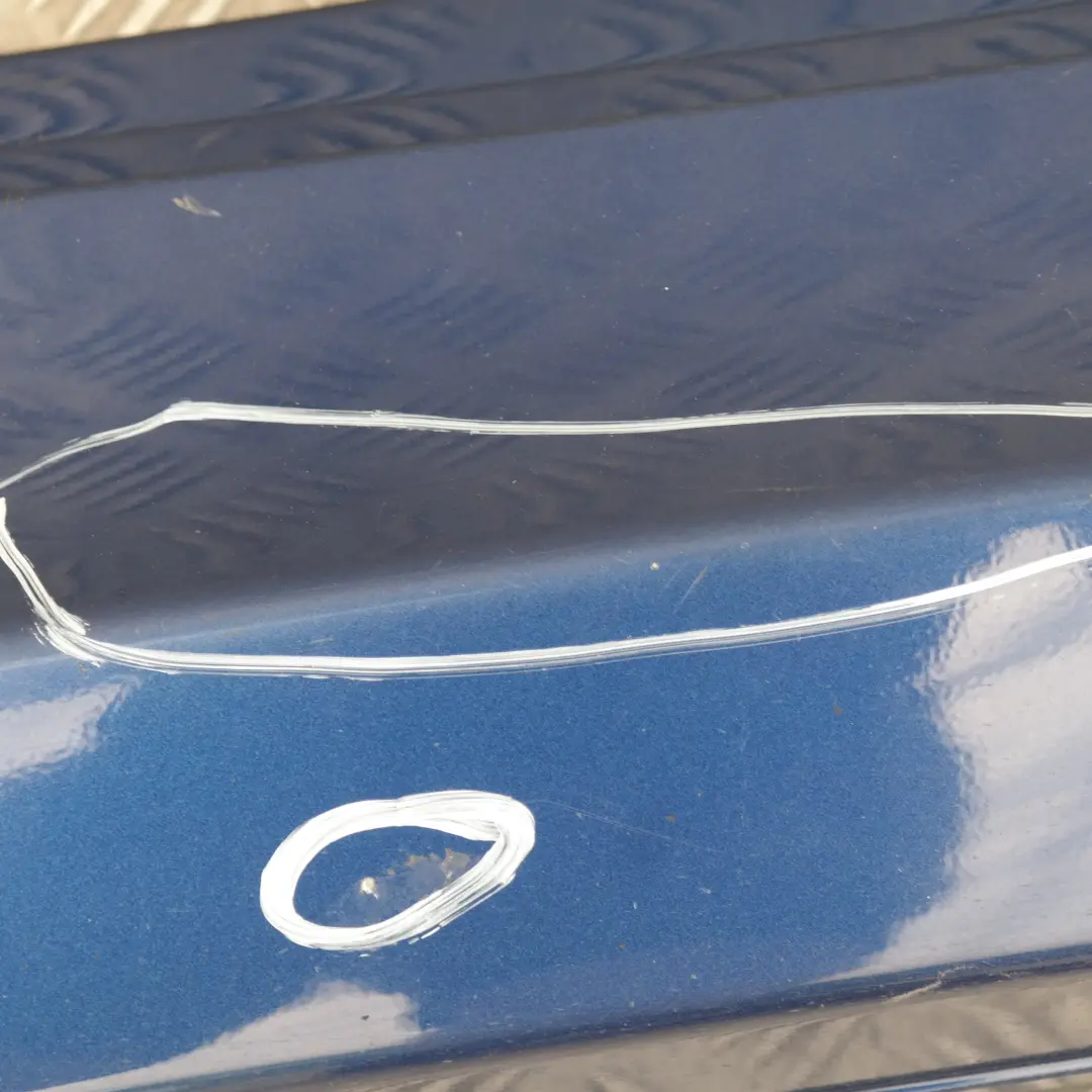 BMW E81 E82 E88 4 Listello Portiera Apertura Gonna Destra Montegoblau Blu - SKU 0036142-MTB4 - Numero di parte 36142