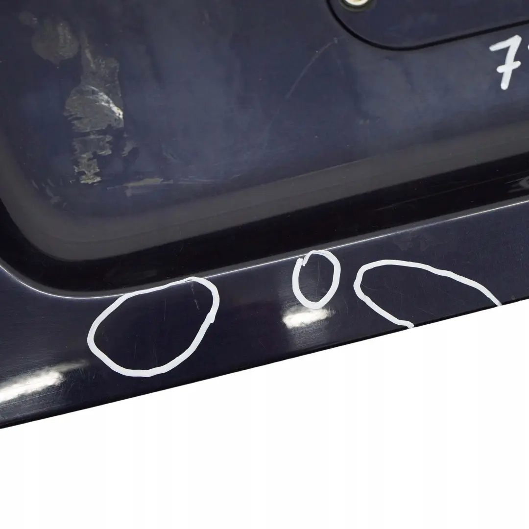BMW 1 E82 Coupé Tailgate Bootlid Boot Lid Monacoblau Monaco Blue Metallic - A35 - SKU 7252209-MB - Part number 7252209