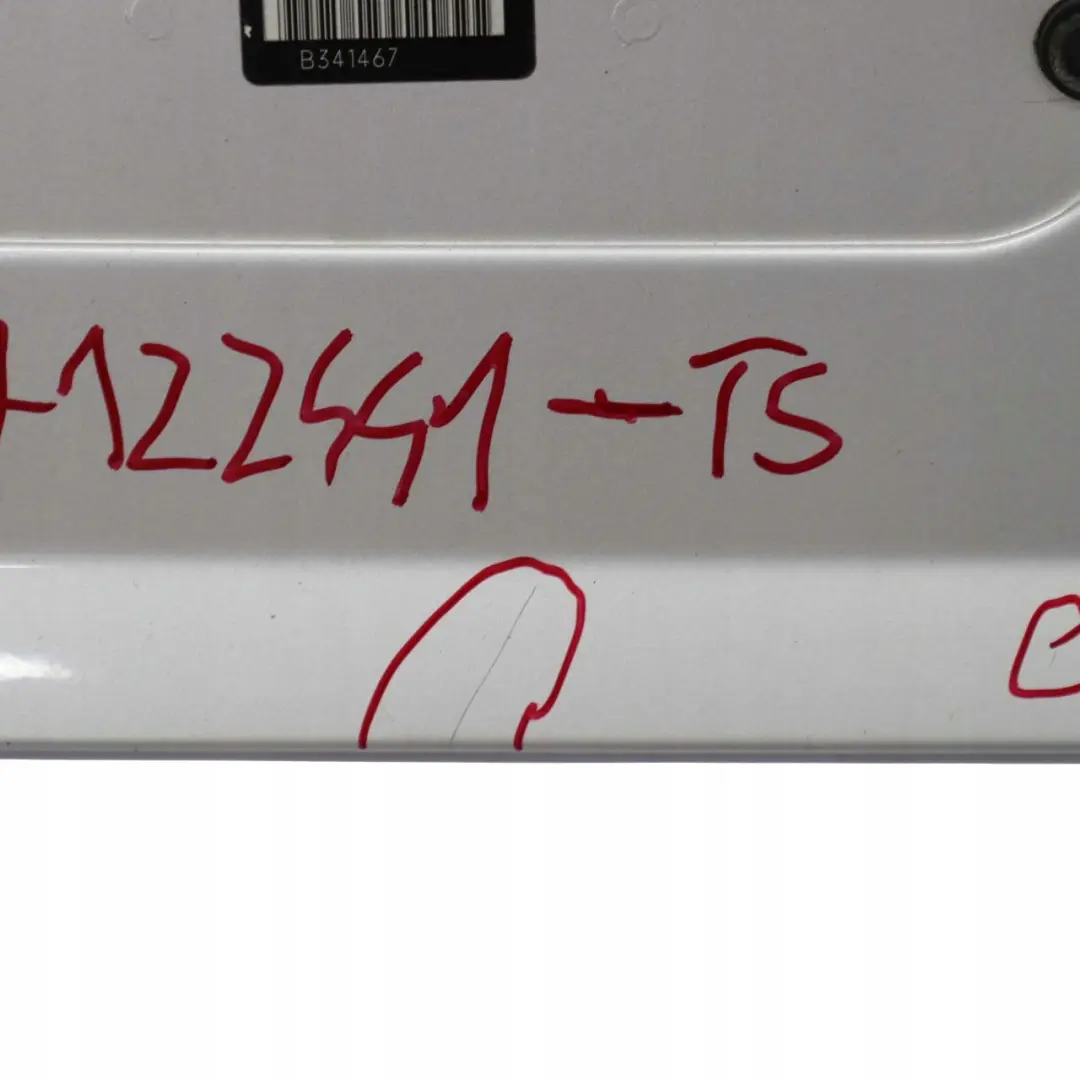Trunk Boot Lid Tailgate Titansilber Silver Metallic - 354 to BMW 5 Series E60 with Part number 7122441 BMW 5 Series E60 Trunk Boot Lid Tailgate Titansilber Silver Metallic - 354 - SKU 7122441-TS - Part number 7122441