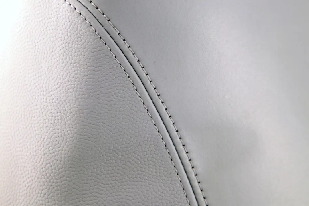 Grey Leather Lateral Side Panel Seat Backrest Rear Left N/S to BMW 1 SERIES E87 with Part number 7151669 BMW 1 SERIES E87 Grey Leather Lateral Side Panel Seat Backrest Rear Left N/S - SKU 7151669 - Part number 7151669