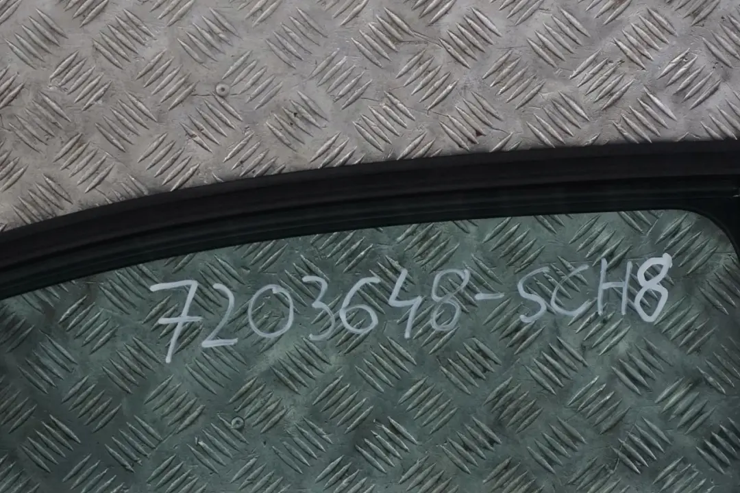 BMW 3 Reihe E90 E90N LCI Beifahrer Tür hinten rechts Schwarz 2 - SKU 7203648-SCH8 - Teilenummer 7203648