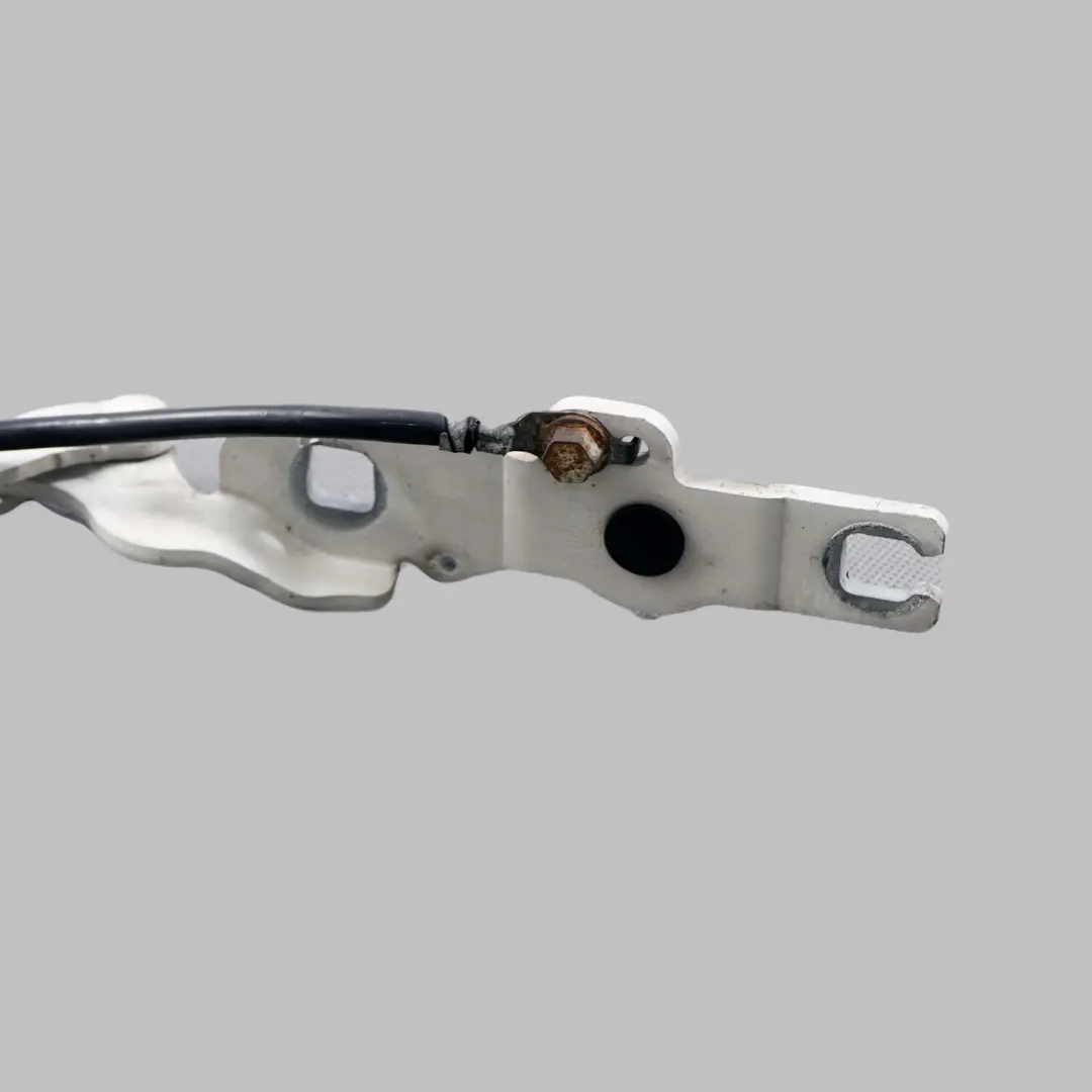 BMW 1 E81 E87 Links Scharnier Frontklappe Links Alpinweiss Weiss - SKU 7191213-AW - Teilenummer 7060559