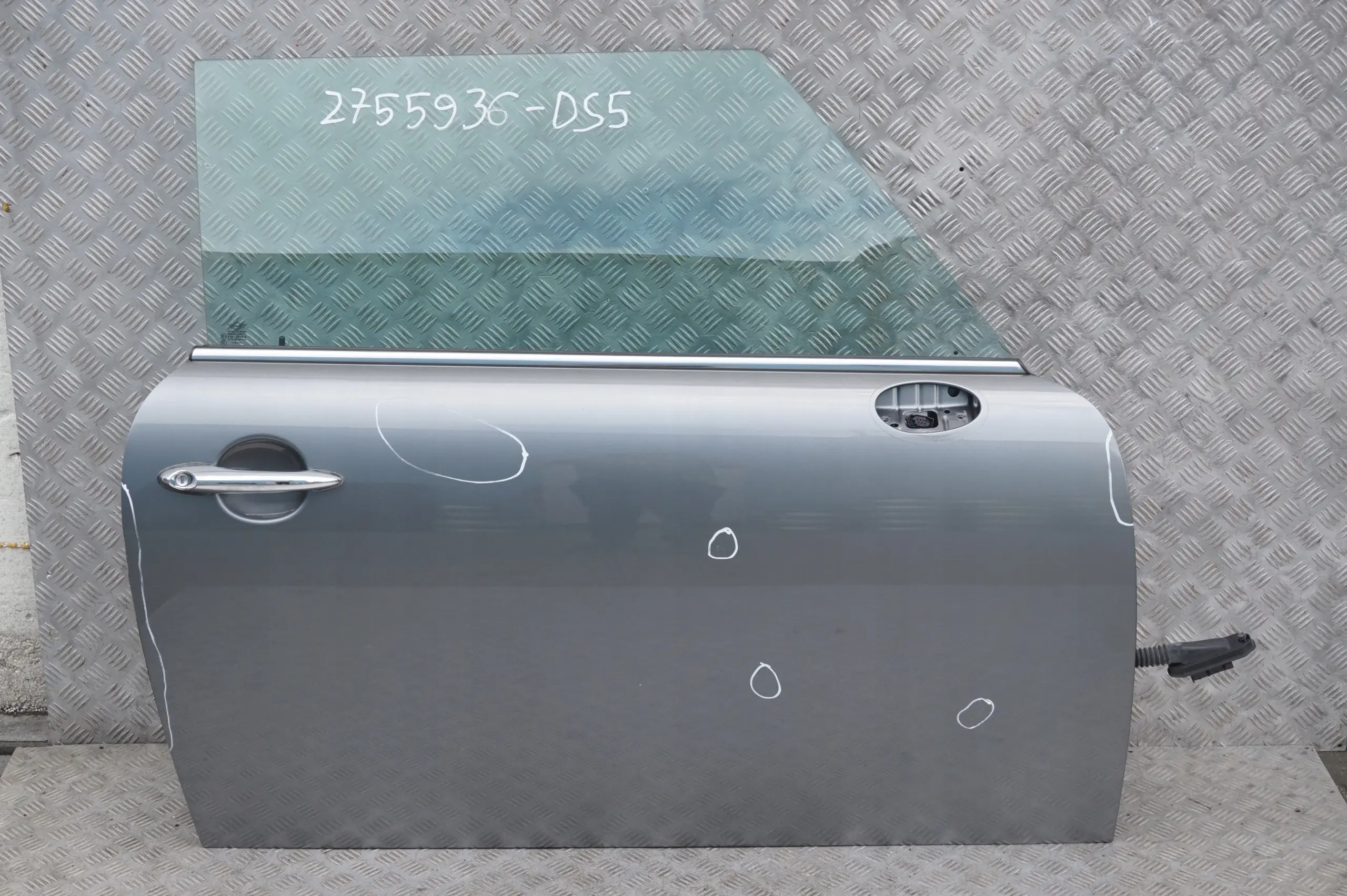 BMW MINI Cooper 5 R55 R56 R57 R58 R59 Door Front Right O/S Dark Silver Metallic