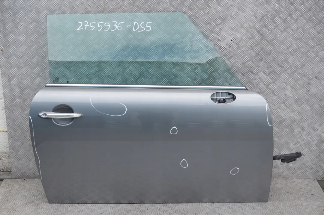 Passeggero Porta Ant. Dx Scuro 'Argento per Mini Cooper R55 R56 R57 R58 R59 LCI con numero di parte 2755936 Mini Cooper R55 R56 R57 R58 R59 LCI Passeggero Porta Ant. Dx Scuro 'Argento - SKU 2755936-DS5 - Numero di parte 2755936