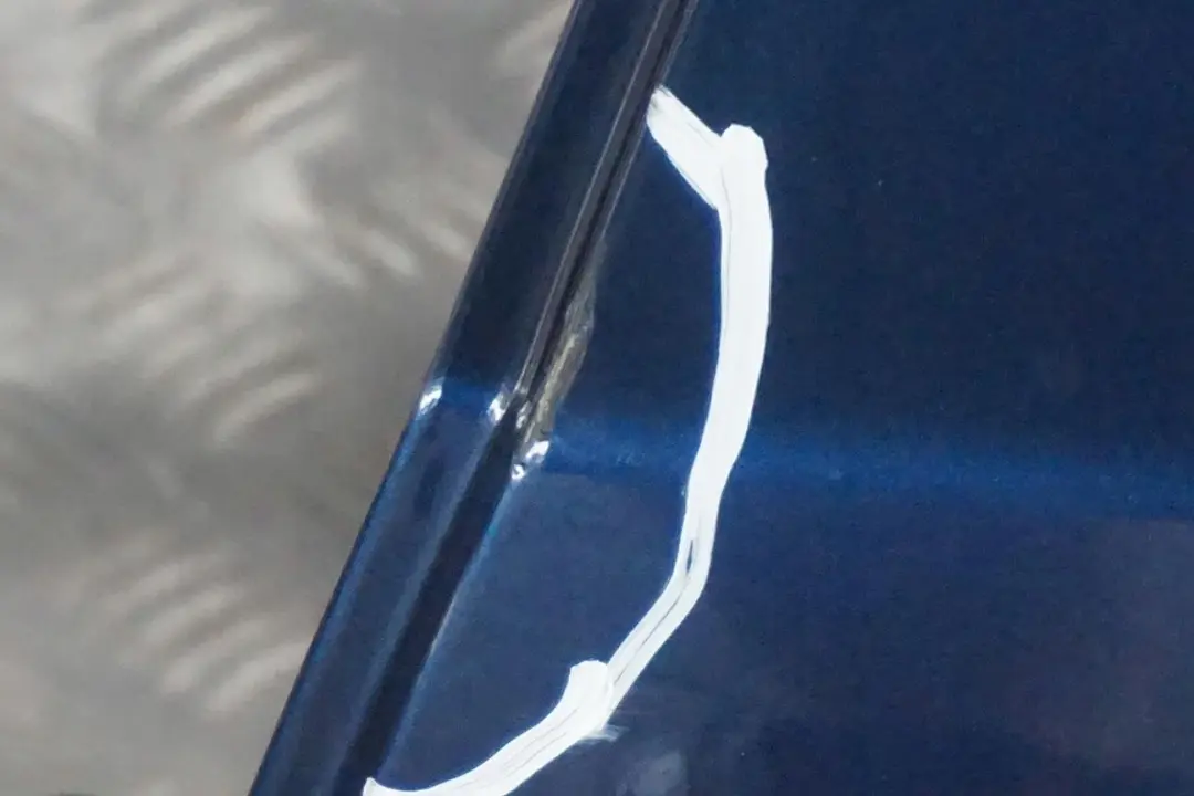 BMW 5 Series E61 1 Touring Door Rear Left N/S Tiefseeblau Deep Sea Blue - A76 - SKU 7158501-DSB1 - Part number 7158501
