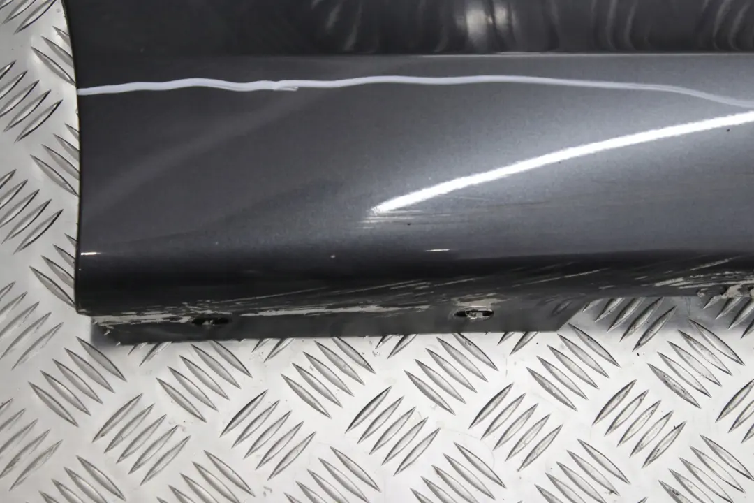 BMW E87 LCI M Sport Listello Portiera Apertura Gonna Destra Grafite Brillante - SKU 0033556-SG - Numero di parte 0033556