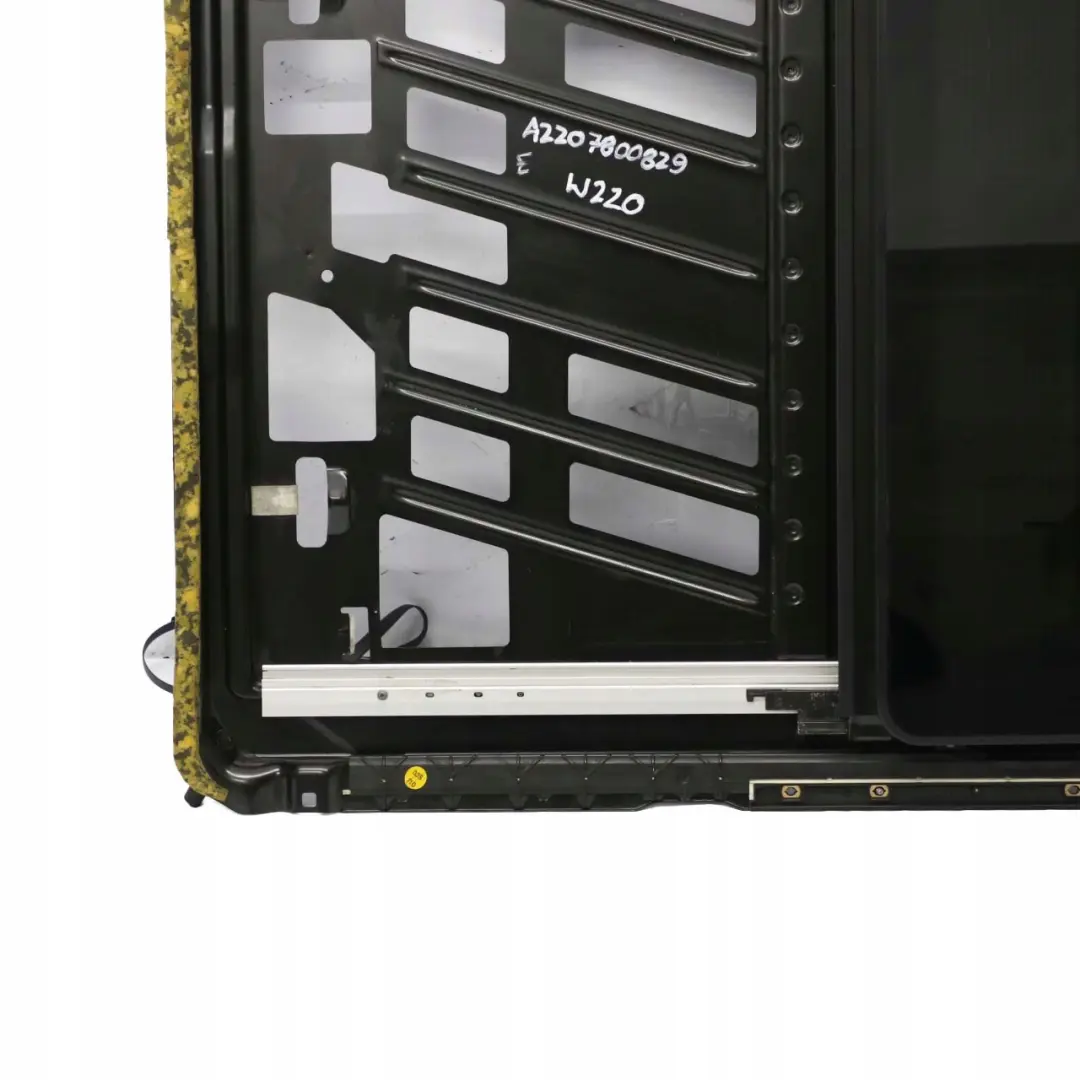 Mercedes-Benz S-Class W220 Sliding Roof Sunroof Mechanism Window Glass to with Part number A2207800829 Mercedes-Benz S-Class W220 Sliding Roof Sunroof Mechanism Window Glass - SKU A2207800829 - Part number A2207800829