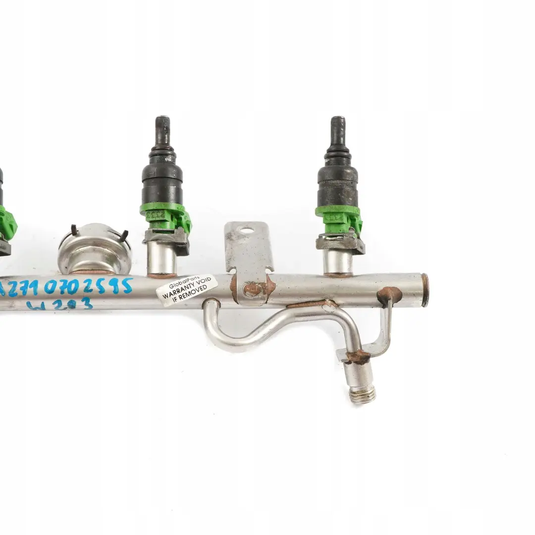  Mercedes-Benz C E Class W203 W211 Kompressor M271 Petrol Fuel Injector Rail - SKU A2710702595 - Part number A2710702595