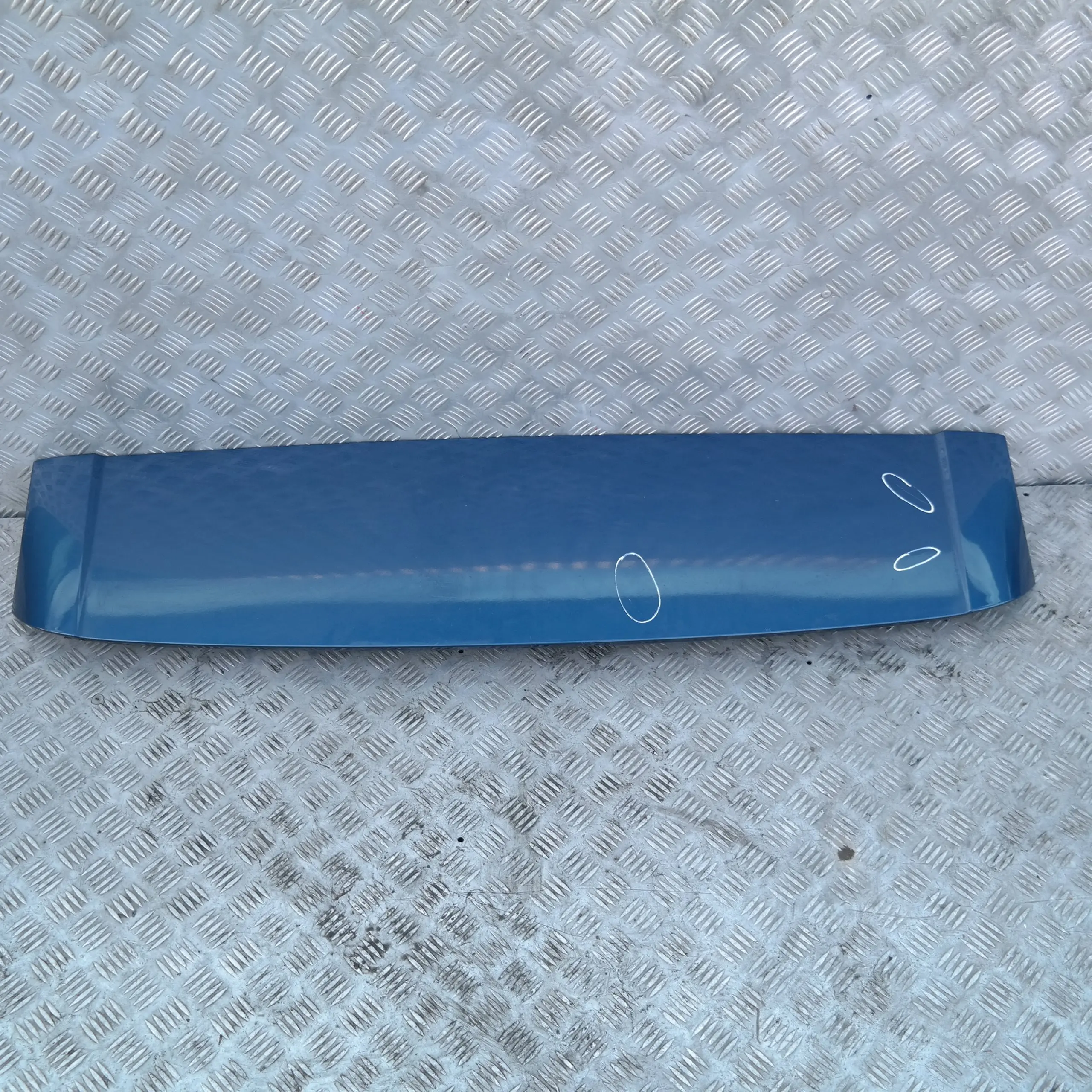 BMW X5 SERIES E53 Rear Spoiler Upper Topasblau Blue Blau Metallic - 364 7025612