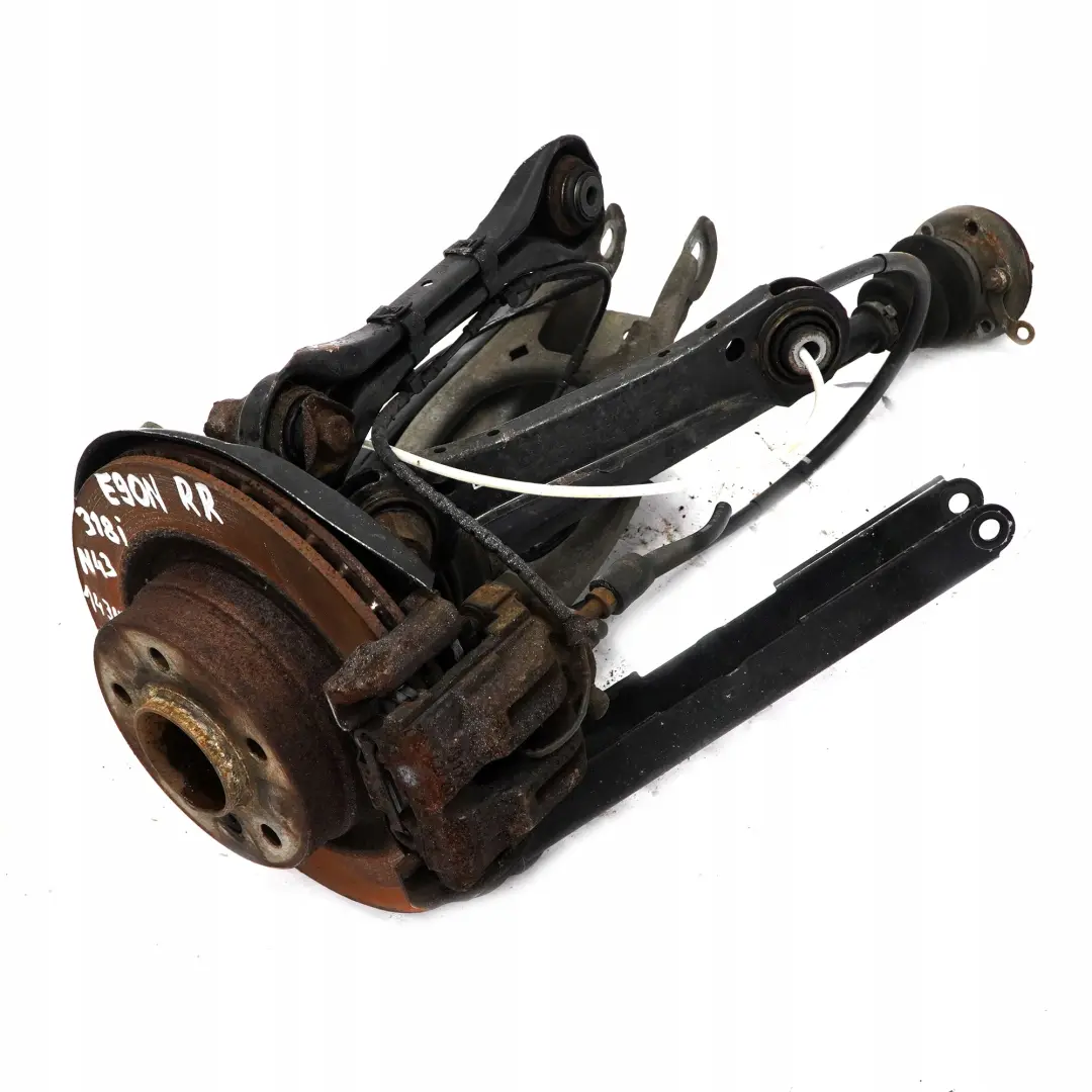 BMW E90 LCI 318i N43 Trasera Derecha Suspension Pierna Rueda Portador Freno Hub - SKU 6783654-5 - Número de pieza 6783654