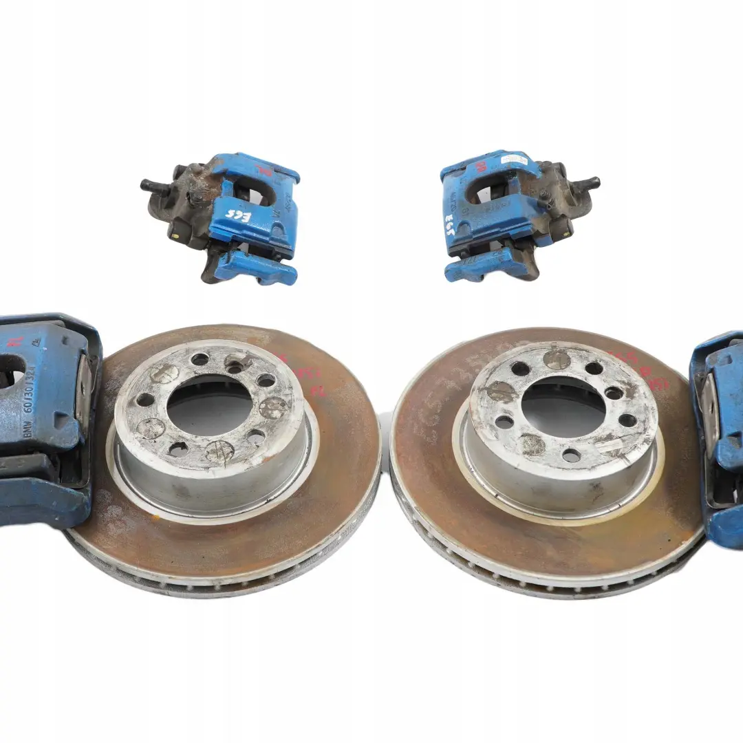 Front Left Right N/O/S Wheel Brake Disc Front Rear Caliper Set to BMW 7 E65 E66 with Part number 6864049 BMW 7 E65 E66 Front Left Right N/O/S Wheel Brake Disc Front Rear Caliper Set - SKU 6864049-1 - Part number 6864049