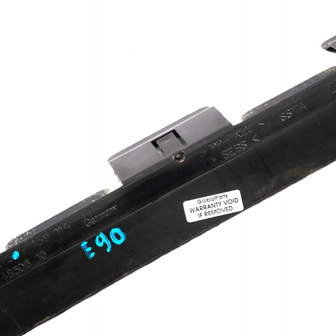 BMW 1 3 E87 E90 E91 Underbody Underfloor Skid Plate Water Deflector Lip - SKU 7139114 - Part number 7139114