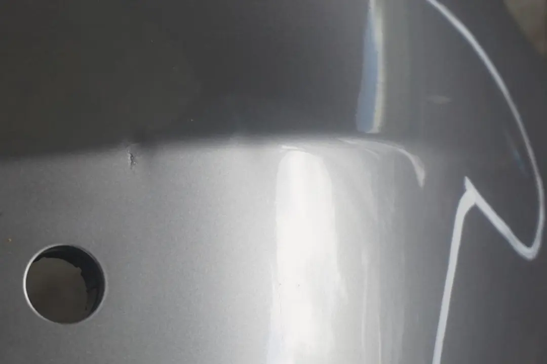 Bumper PDC Silbergrau Grey Metallic - A08 to BMW 5 Series E60 3 Saloon Rear with Part number 0149318 BMW 5 Series E60 3 Saloon Rear Bumper PDC Silbergrau Grey Metallic - A08 - SKU 0149318-SBG3 - Part number 0149318