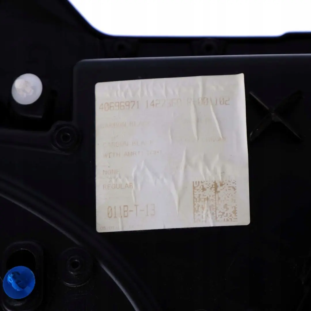 Lateral Trim Panel Right O/S Black Chrome Silver to Mini Cabrio R57 Rear with Part number 2758458 Mini Cabrio R57 Rear Lateral Trim Panel Right O/S Black Chrome Silver - SKU 2758458 - Part number 2758458