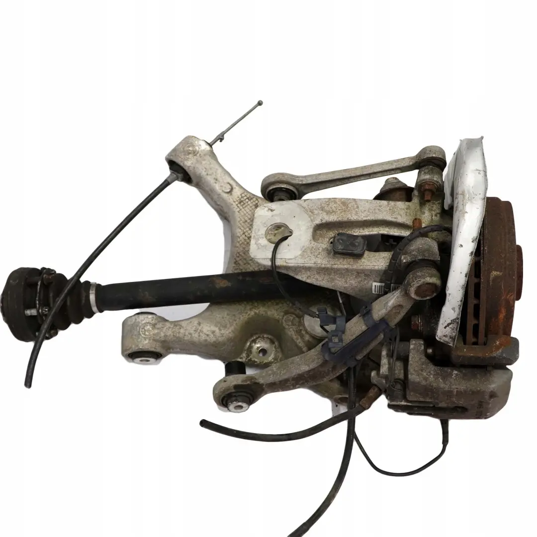 BMW 5 E61 520d M47N2 Eje Salida Trasero Derecho Suspensión Pierna Rueda Portador - SKU 6770924-9 - Número de pieza 6770924