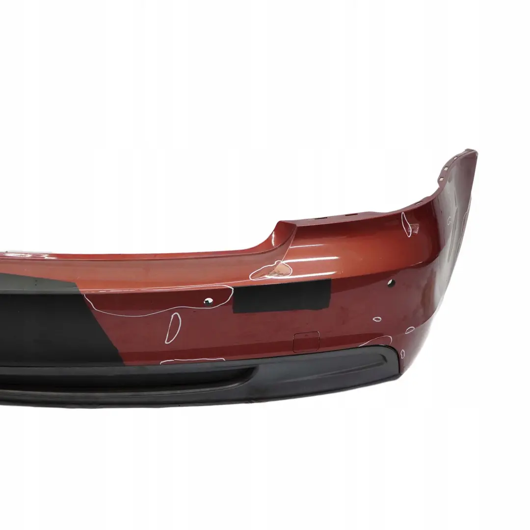 BMW 1 E82 E88 M Sport 1 Stossfänger Hinten PDC Sedonarot Rot Metallic - A79 - SKU 0036311-SED1 - Teilenummer 0036311