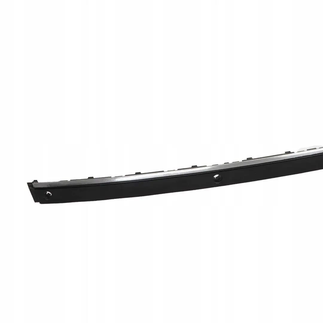 BMW 7 Series E65 E66 Bumper Strip Guard Rear Centre Black Sapphire Metallic 475 - SKU P0399081-BS - Part number 0399081