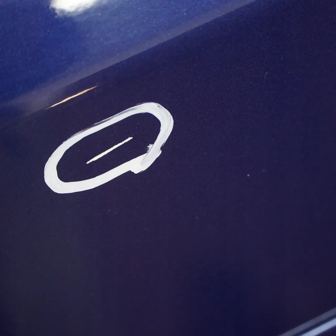  Mercedes-Benz C W203 Rear Bumper Trim Panel Jaspisblau Blue Metallic - 345 - SKU A2038850825-JAS - Part number A2038851625