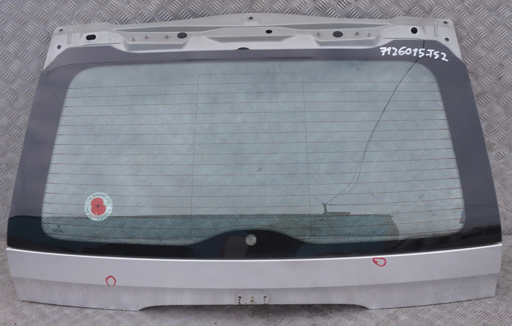 BMW X5 Series E53 2 Trunk Lid Tailgate Boot Rear Titansilber Silber Silver