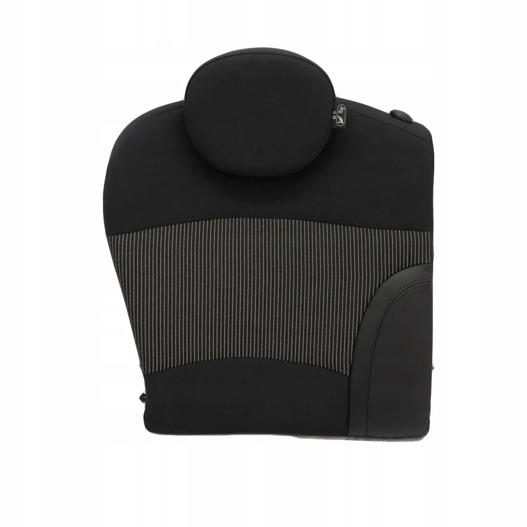 Mini Clubman R55 Trasero Derecho Tela Cojin De Asiento De Cuero Respaldo Negro - SKU 7233806-1 - Número de pieza 7233806