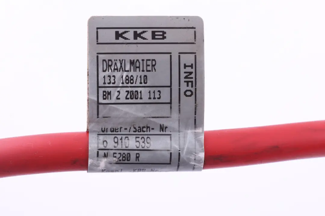 BMW X3 E83 E46 Cable De La bateria mas polo - SKU 6910539 - Número de pieza 6910539