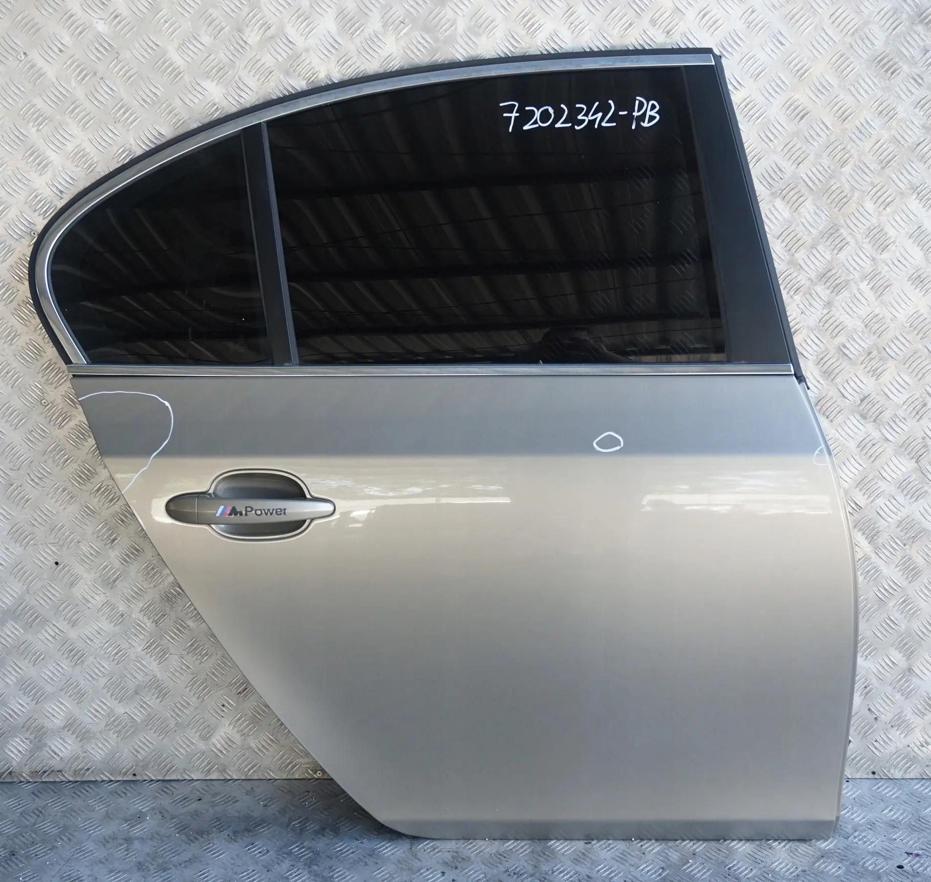 BMW E60 LCI 3 Passeggero Portiera Posteriore Dx Platinbronze Bronzo - A53
