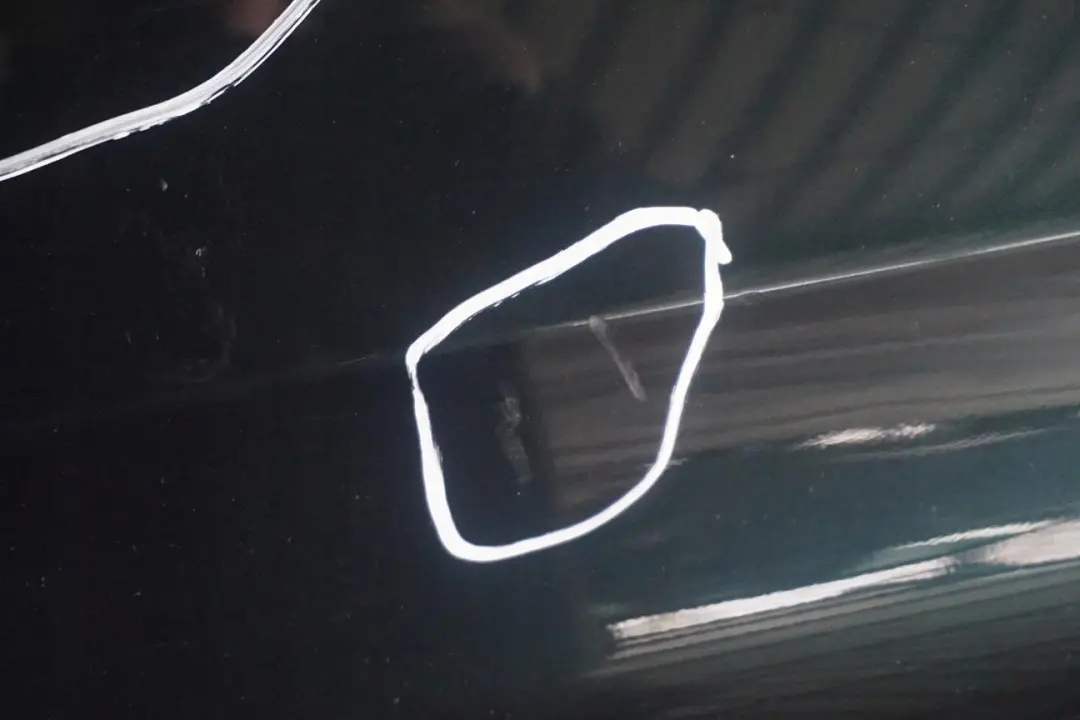 Bumper Panel PDC Tiefgruen Deep Green - A43 to BMW 3 Series E92 E93 335d 335i Rear with Part number 0034474 BMW 3 Series E92 E93 335d 335i Rear Bumper Panel PDC Tiefgruen Deep Green - A43 - SKU 0034475-TG - Part number 0034474