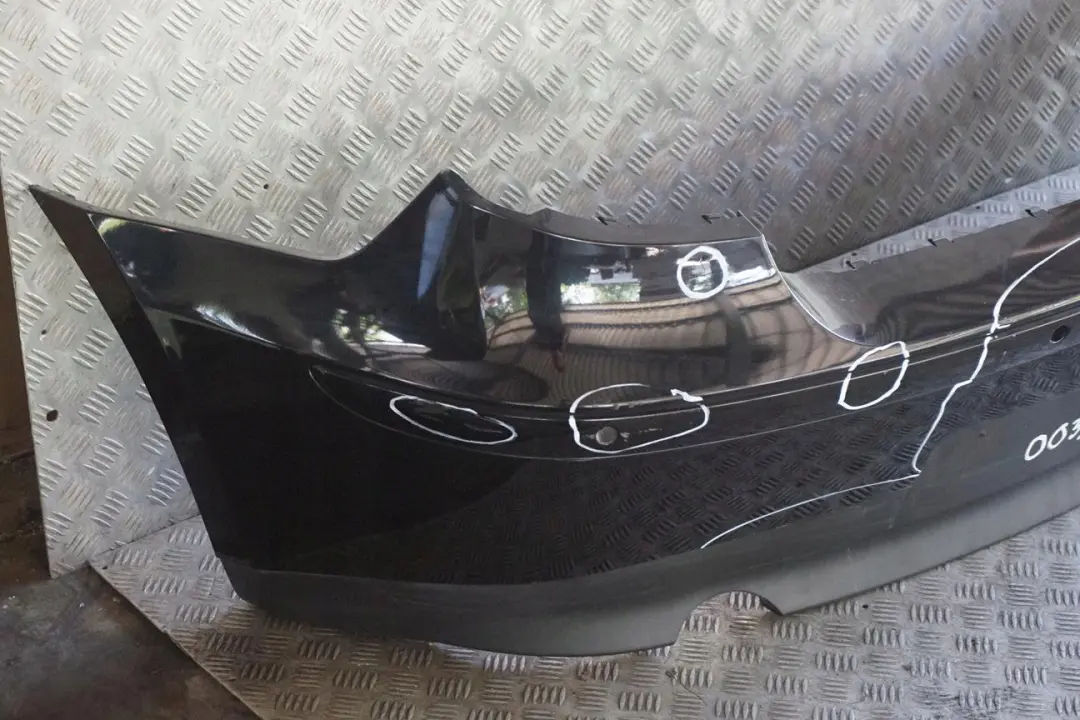 Trim Panel Bumper Rear PDC Black Sapphire Metallic - 475 to BMW 1 Series 1 E87 with Part number 0032630 BMW 1 Series 1 E87 Trim Panel Bumper Rear PDC Black Sapphire Metallic - 475 - SKU 0032630-BS1 - Part number 0032630