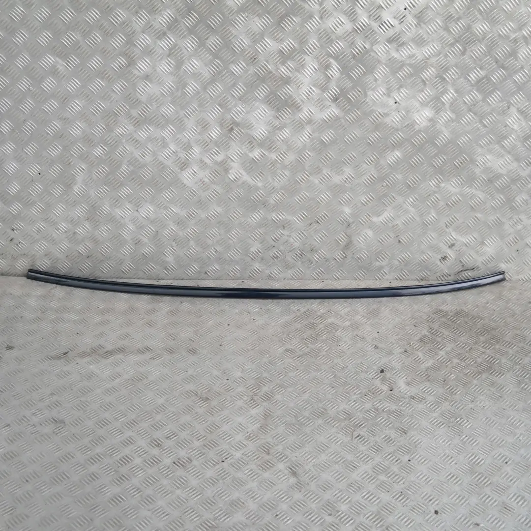 Left Roof Moulding Railing Gutter Rail N/S Orientblau Blue 317 to BMW E60 with Part number 7070195 BMW E60 Left Roof Moulding Railing Gutter Rail N/S Orientblau Blue 317 - SKU 0031141-OB - Part number 7070195