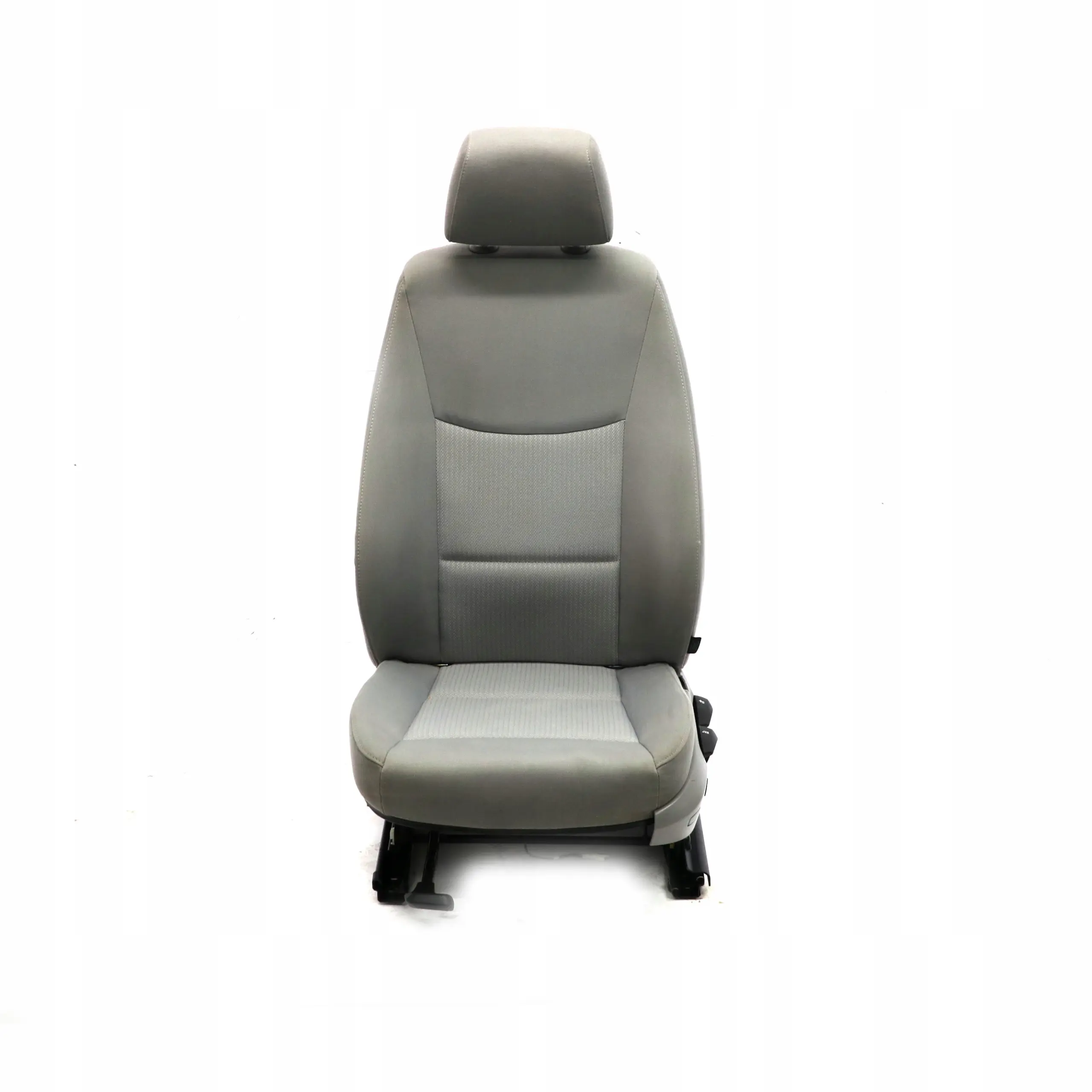 BMW E90 E91 LCI Siege a L'Interieur a L'Avant Gauche Tissu Vertex Gris Lombaire