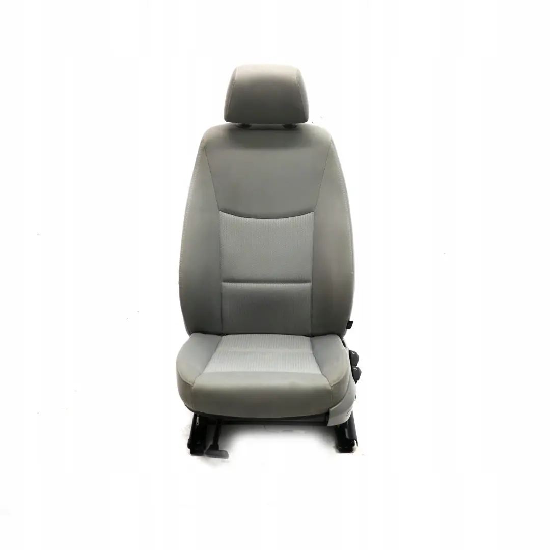 Tela Interior Vertex Asiento Delantero Izquierdo Gris Lumbar para BMW E90 E91 LCI con número de pieza 7212157 BMW E90 E91 LCI Tela Interior Vertex Asiento Delantero Izquierdo Gris Lumbar - SKU 7212157-3 - Número de pieza 7212157