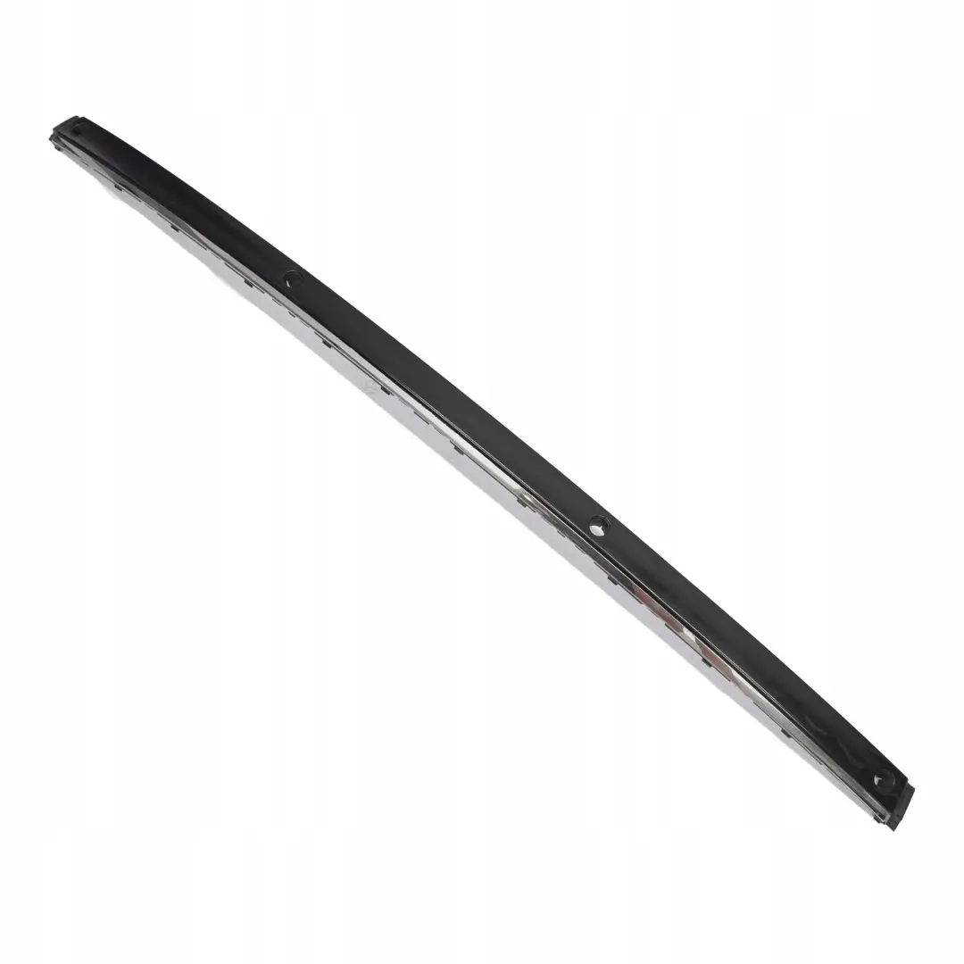 BMW 7 Series E65 E66 Bumper Strip Guard Rear Centre Black Sapphire Metallic 475 - SKU P0399081-BS - Part number 0399081