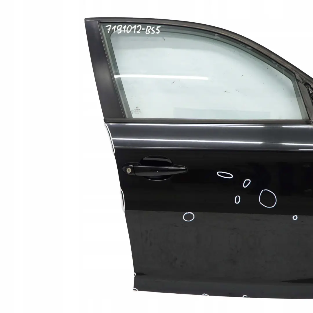 BMW E87 Puerta Delantera Derecha Zafiro Negro Metalizado - 475 - SKU 7191012-BS5 - Número de pieza 7191012