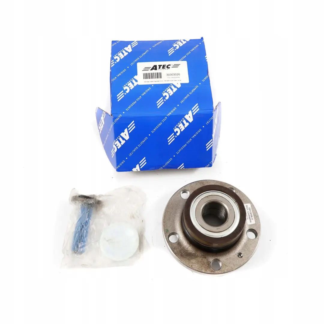 ATEC VW Volkswagen Seat Audi Skoda Rear Axle Wheel Hub Bearing Flange to with Part number 30303026 ATEC VW Volkswagen Seat Audi Skoda Rear Axle Wheel Hub Bearing Flange - SKU 30303026 - Part number 30303026