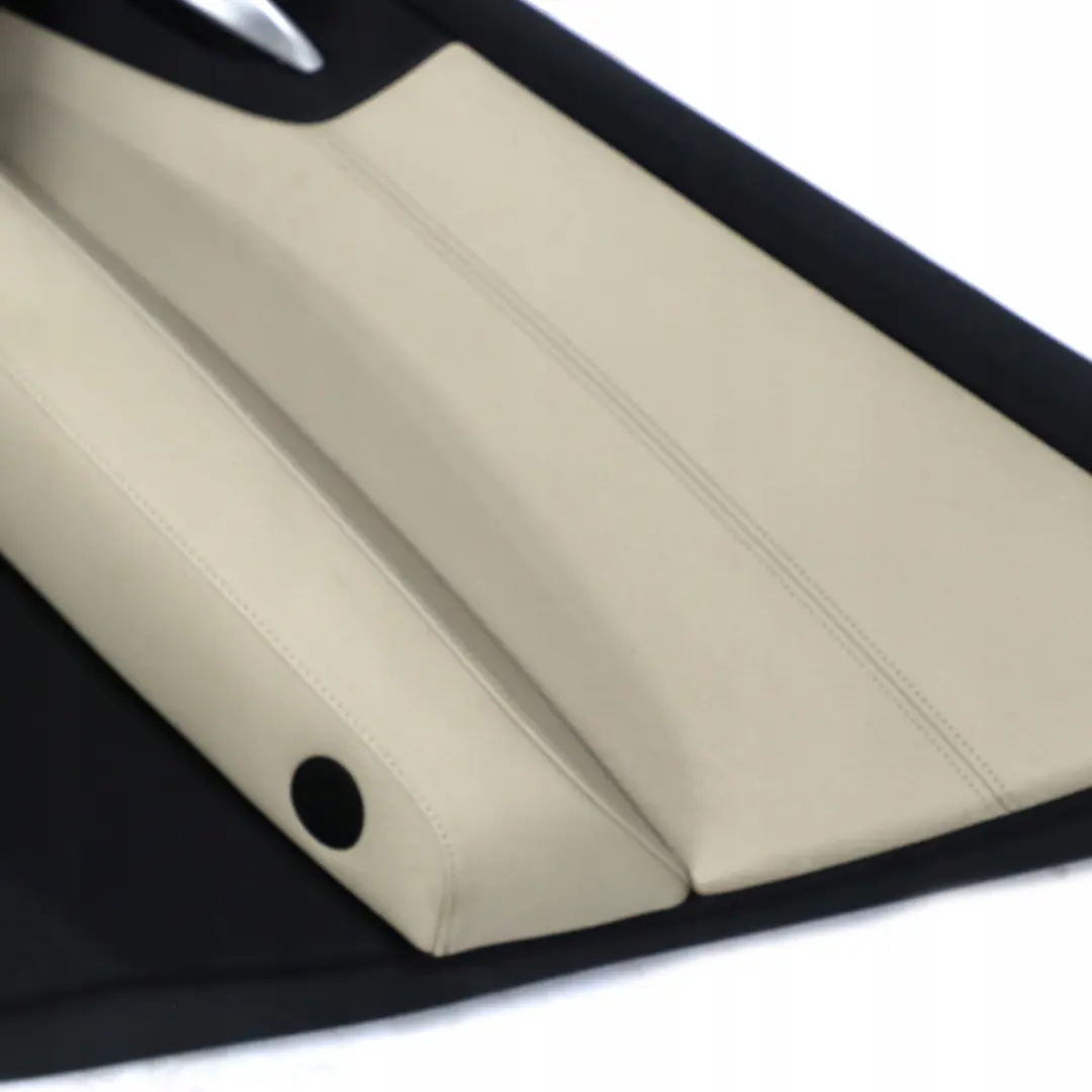 Pannello Porta Posteriore Destra Pelle Nevada Oyster per BMW X3 E83 LCI con numero di parte 3453430 BMW X3 E83 LCI Pannello Porta Posteriore Destra Pelle Nevada Oyster - SKU 3453430 - Numero di parte 3453430